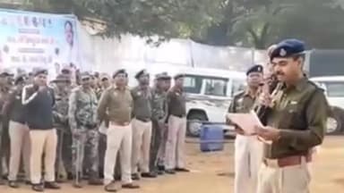 मुख्यमंत्री श्री विष्णुदेव साय, उपमुख्यमंत्री श्री विजय शर्मा एवं विधानसभा अध्यक्ष ने अम्बागढ़ प्रवास के दौरान सुरक्षा व्यवस्था की