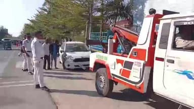 ঢেকিয়াজুলি ভাগ: ঢেকীয়াজুলিত সংঘটিত হ’ল পথ দুৰ্ঘটনা,কথমপি প্ৰাণৰক্ষা কেইবাগৰাকীও পথচাৰীৰ