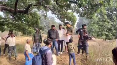 बिशुनपुरा: वन भूमि पर जेसीबी से मिट्टी कटाई का आरोप, जांच जारी