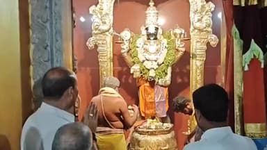 టెక్కలి: టెక్కలి మండల కేంద్రంలోని స్థానిక వైభవ శ్రీ వెంకటేశ్వర స్వామి వారిదర్శించికున్న వ్యవసాయ శాఖ మంత్రి కింజరాపు అచ్చెన్నాయుడు