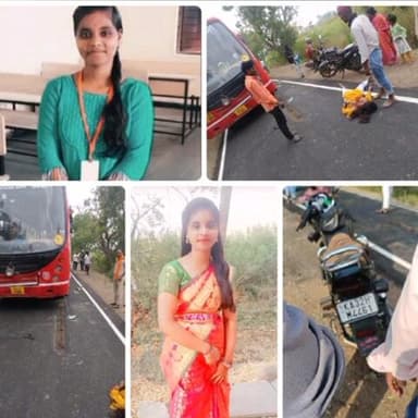 ಯಡ್ರಾಮಿ: ರಾಸಣಗಿ ಗ್ರಾಮದ ಬಳಿ ಬೈಕ್ಗೆ ಸಾರಿಗೆ ಸಂಸ್ಥೆ ಬಸ್ ಡಿಕ್ಕಿ: ಯುವತಿ ಸ್ಥಳದಲ್ಲೆ ದುರ್ಮರಣ