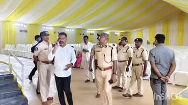 ముఖ్యమంత్రి పర్యటన భద్రత ఏర్పాట్లను పరిశీలించిన విశాఖ రేంజ్ డిఐజి గోపీనాథ్ జట్టి