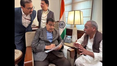 बड़ौत: बागपत सांसद ने केंद्रीय मंत्री नितिन गडकरी से पानीपत-छपरौली-बरनावा-पुरा महादेव-गंगा एक्सप्रेसवे लिंक निर्माण की मांग की