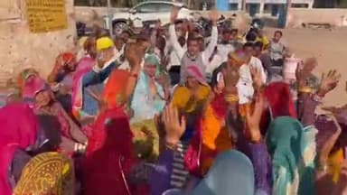 भोपालगढ़: रजलानी में जनआंदोलन उफान पर, दूसरे दिन भी अनिश्चितकालीन धरना जारी