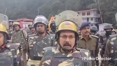 रामगढ़: मॉक ड्रिल की शुरुआत तब हुई, जब पुलिस को मंदिर परिसर में हुए तीन विस्फोट की सूचना मिली