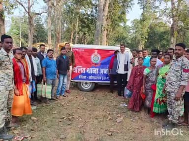 माकड़ी: अनंतपुर थाना पुलिस ने मालगांव के साप्ताहिक बाजार में चलित थाना लगाकर ग्रामीणों को किया जागरूक