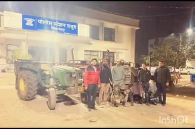 राजूरा: राजुरा हद्दीत अवैध रेती वाहतूक करणाऱ्यांवर स्थानिक गुन्हे शाखेची कारवाई