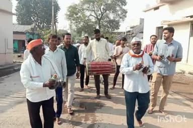 राजूरा: राजुरा तालुक्यातील गोवरी येथे दत्त जयंतीच्या निमित्याने भजन दिंडीने गाव दुमदुमले