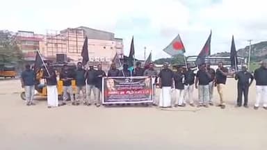 கிருஷ்ணகிரி: அண்ணா சிலை எதிரில் ஆளுநர் ஆர்.என்.ரவியை கண்டித்து திராவிடர் கழகம் சார்பில் கண்டன ஆர்ப்பாட்டம்