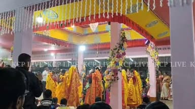 বৃহস্পতিবার সন্ধায় বর্ণাঢ্য শোভাযাত্রার মধ্য দিয়ে দশদা বাজারে শুরু হল ৭৫ তম মহা নামযজ্ঞ উৎসব। ।
#Sabroom #TripuraNews...