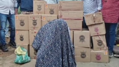 नागभिर: मेंडकी–नागभीडमध्ये मोठी दारूबंदी विभागाची कारवाई तिघांच्या अड्ड्यावर छापा – तब्बल ₹2.11 लाखांचा अवैध दारूसाठा जप्त