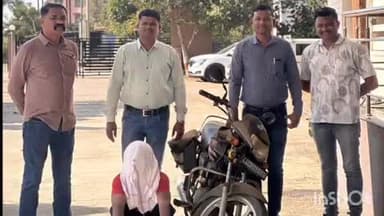 भद्रावती: संताजीनगर येथून मोटरसायकल चोरणाऱ्या चोरट्यास भद्रावती पोलिसांकडून अटक.