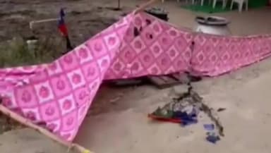 గాంధారి: సర్పంచి అభ్యర్థి రేణుక సంజీవ్ ఇంటి ఎదుట ఏర్పాటు చేసిన టెంట్ దగ్ధం, ఓరువలేక, ఈ చర్యలకు పాల్పడినట్లు అనుమానం వ్యక్తం