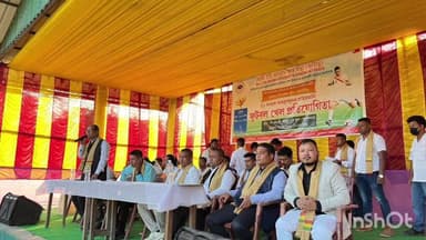 টেঙাখাত: ভাদৈ হাইস্কুল খেলপথাৰত আৰম্ভ হ'ল শ্বহীদ ডামচাও ডিম্বেশ্বৰ গগৈ সোঁৱৰণী ২১ সংখ্যক আমন্ত্ৰণমূলক প্ৰাইজমানি ফুটবল