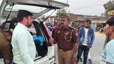 कुरावली: एसपी के निर्देश पर कुरावली क्षेत्र में थाना अध्यक्ष ने संदिग्ध वाहनों और व्यक्तियों की की जांच