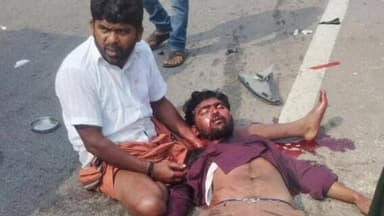 జగ్గయ్యపేటలో కారును ఢీకొన్న ట్రాక్టర్.. ప్రమాదంలో ఓ వ్యక్తి మృతి