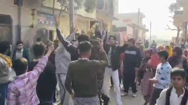 शामली: आमवाली गांव में आर्मी की ट्रेनिंग पूरी होने पर जवान का भव्य स्वागत किया गया, मनाया गया जश्न