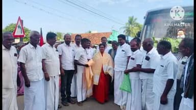 கடவூர்: தரகம்பட்டியில் புதிய வழித்தட பேருந்தினை எம்எல்ஏ துவக்கி வைத்தார்