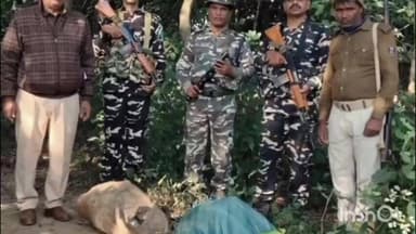 घोड़ासहन: झरौखर पुलिस और SSB के जवानों ने 170 बोतल शराब को किया ज़ब्त