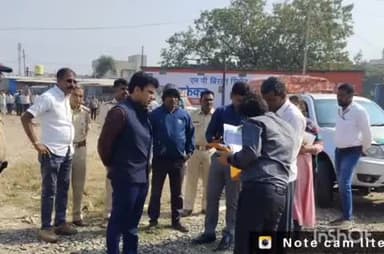 वरोरा: वरोरा तालुक्यात जिल्हाधिकाऱ्यांकडून ईव्हीएम स्ट्रॉंग रूमची पाहणी ; शेती विकासासाठी सूचना