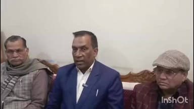 संभल: प्रेस वार्ता में हिंदू जागृति मंच अध्यक्ष अजय कुमार शर्मा ने कहा- 'कल्कि अवतार की भूमिमान्यता कोई नहीं बदल सकता'