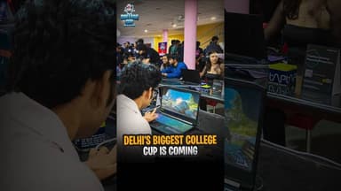 Grind for Delhi's Biggest Esports Tournament is on! #skoarcollegecup 🔥