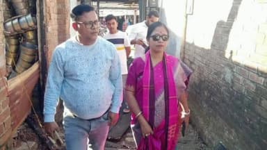 পানিসাগর: পানিসাগর বাজারে আগুনে পুড়ে যায় একাধিক দোকান, ঘটনাস্থল পরিদর্শনে UTZP এর সভাধিপতি সহ অন্যান্যরা