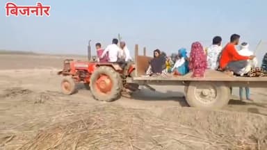 बिजनौर: बिजनौर के इस इलाके में आजादी के सात दशक बाद भी जान जोखिम मे डालकर नाव से गंगा पार करते हैं लोग #jansamasya