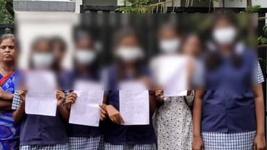 சூலூர்: சூலூர் கள்ளப்பாளையம் அரசு பள்ளி தலைமை ஆசிரியர் சாதி பெயரை சொல்லி திட்டுவதாக மாணவிகள் எஸ் பி அலுவலகத்தில் புகார்