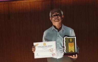 ಹಳಿಯಾಳ: ಹವಗಿಯ ಮಾರುತಿ ಉದ್ಯಮ್ಸ್'ಗೆ ರಾಷ್ಟ್ರ ಪ್ರಶಸ್ತಿಯ ಗೌರವ