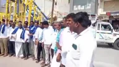 మడకశిరలో అంబేద్కర్ కు నివాళులర్పించిన వైకాపా సంయుక్త కార్యదర్శి శివకుమార్