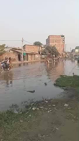 Chousa Gandhi Chowk ganda nale ka pani