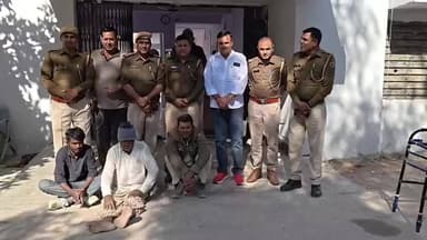 ऽ थाना पीपाड़ हल्का क्षेत्र में ग्राम बाड़ा कलां मंदिर में चोरी की वारदात का पर्दाफाष।
ऽ पश्चिमी राजस्थान में सक्रिय जिला पाली व बालोतरा के 03 शातिर नकबजन गिरफ्तार।
ऽ घटना से 03 दिन पूर्व की थी मंदिर परिसर की रैकी।