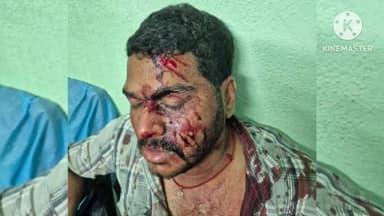 పాలకుర్తి: చెన్నూరు లొ భూకబ్జాల నేపథ్యంలో ఓ వ్యక్తి ఇంట్లో చొరబడి మారనాయుధాలతో దాడి, వ్యక్తికి తీవ్ర గాయాలు ఆస్పత్రికి తరలింపు