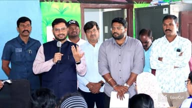 జనగాం: బండ్ల గూడెం రైతు వేదికలో పిఓలకు జరుగుతున్న శిక్షణ కార్యక్రమాన్ని సందర్శించిన జనగాం జిల్లా కలెక్టర్ రిజ్వాన్ భాషా షేక్