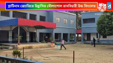 Platinam Jayanti: প্রাক স্বাধীনতা লগ্নে আম্রবীথি তলে শুরু বিদ্যায়তন, পঁচাত্তর বছরের পুণ্যস্পর্শে প্লাটিনাম জ্যোতিতে উদ্...