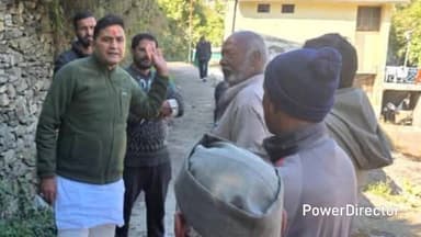 ओखलकांडा: खनस्यूं और पटलोट का विधायक राम सिंह कैड़ा ने किया भ्रमण, ग्रामीणों की समस्याएं सुनीं