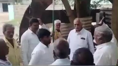 దర్శి: దొనకొండ మండలంలో ప్రజా అభిప్రాయ సేకరణ నిర్వహించిన దర్శి కాంగ్రెస్ పార్టీ ఇన్చార్జి కృష్ణారెడ్డి