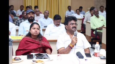 శ్రీకాకుళం: రబీలో వరి పంట తప్ప వేరుశనగ, ఇతర పంటలను రైతులు వేసుకోవాలన్న రాష్ట్ర వ్యవసాయ శాఖ మంత్రి కింజరాపు అచ్చెన్నాయుడు