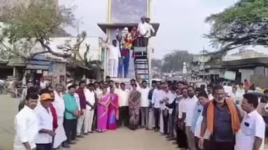 ఉరవకొండ: భారత రాజ్యాంగ నిర్మాత డాక్టర్.బి.ఆర్. అంబేడ్కర్ కు ఘన నివాళులు