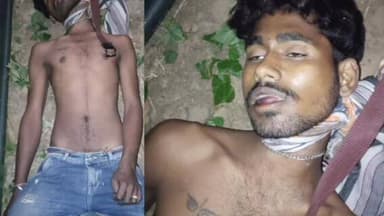 పెనుగంచిప్రోలు గ్రామంలోని మామిడి తోటలో గుర్తు తెలియని మృతదేహం కలకలం