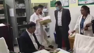 औरैया: दूसरे दिन भी केंद्रीय टीम का निरीक्षण जारी, सीएचसी अयाना की स्वास्थ्य सेवाओं की गहराई से हुई जांच