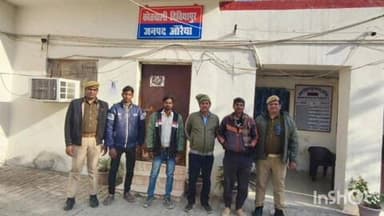 औरैया: दिबियापुर थाना पुलिस ने चार लोगों पर शांति भंग के आरोप में की कार्रवाई