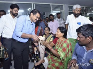 శృంగవరపుకోట: శ్రీ గురుదేవ చారిటబుల్ ట్రస్ట్ సేవలు అభినందినీయం,జిల్లా కలెక్టర్ రాంసుందర్ రెడ్డి