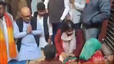 सिकंदराराऊ: ब्राह्मणपुरी में शिक्षक BLO की मौत के बाद कांग्रेस प्रदेश अध्यक्ष अजय राय ने परिजनों को हर मदद का दिया आश्वासन