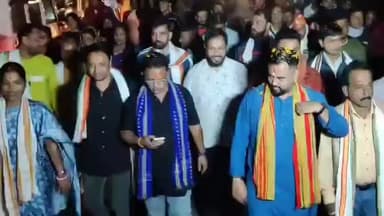 বিশালগড়: বিশালগড়ে বিধায়কের তৃতীয় দিনে একাতা যাত্রা