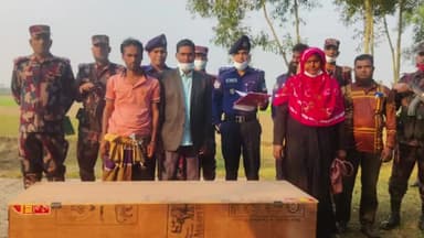 কৃষ্ণগঞ্জ: বিএসএফের গুলিতে নিহত বাংলাদেশী মাদক পাচারকারী যুবকের লাশ ৮ দিন পর ফেরত দিলো ভারতীয় পুলিশ