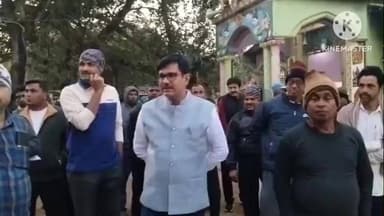 ভগবানপুর ২: সাহাড়া অঞ্চলে সরকারি কাজের অগ্রগতি যাচাই করে আজ উন্নয়নের পাঁচালী পর্যবেক্ষণ করেন বিধায়ক তরুণ কুমার মাইতি