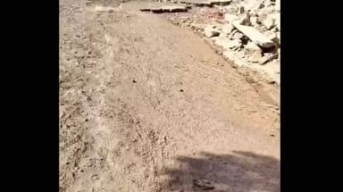 देपालपुर: सांतेर गांव: नाले पर पुलिया न होने से ग्रामीणों को हो रही है परेशानी