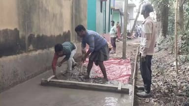 বড়ঞা: দীর্ঘ ভোগান্তির অবসান, শ্রীহট্ট গ্রামে নতুন ঢালাই রাস্তা নির্মাণ